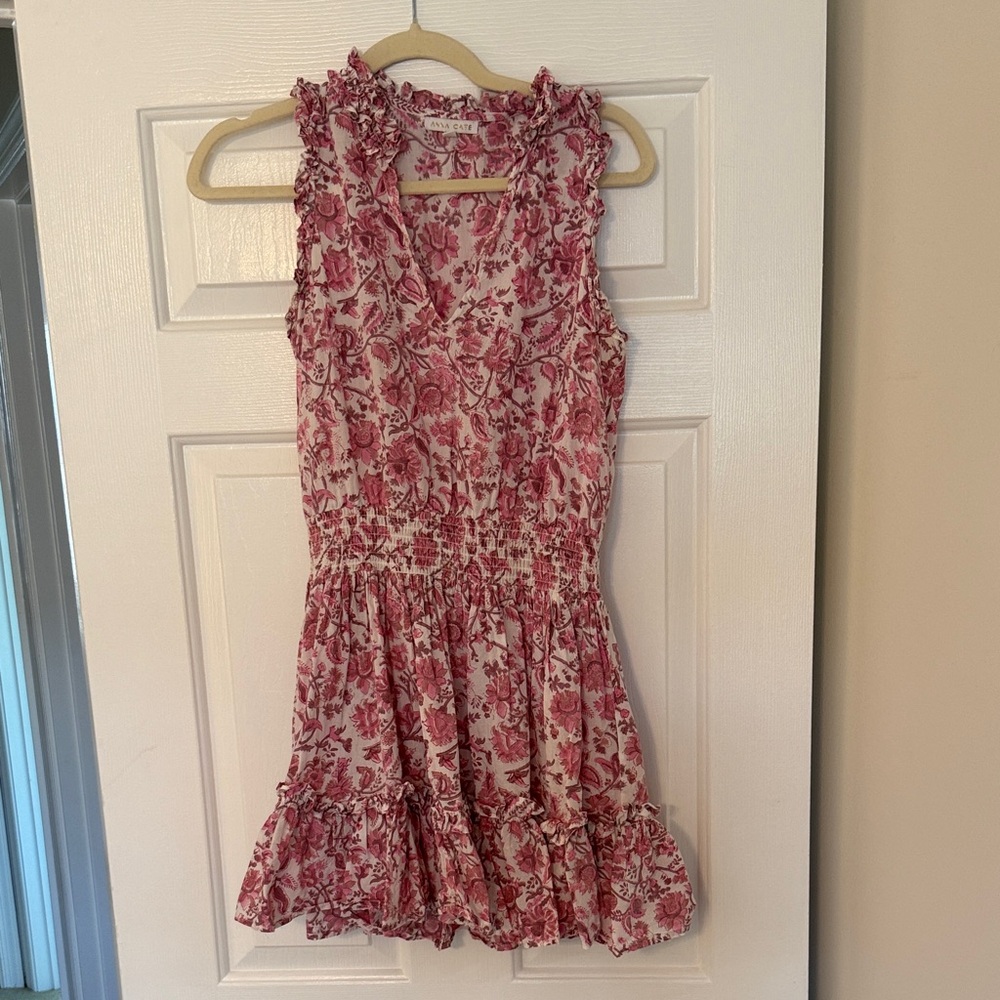 Elegant Floral Ruffle Dress